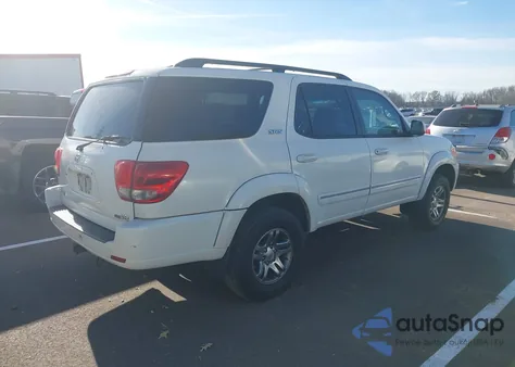 2006 Toyota Sequoia Sr5 V8 z USA, uszkodzony, nr VIN 5TDZT34A66S278832